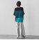 【WEB限定】”涼感”ボーダーニット