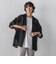 【大きいサイズ】シャンブレーメッシュジャケット