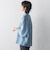 シアーデニムジップブルゾン