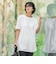 【WEB限定/大きいサイズ】”細身パンツも怖くない”Tシャツチュニック
