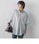 【WEB限定/大きいサイズ/追加生産】”着るだけでサマになる”頼れるスキッパーチュニック