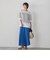 リネンライクシアーボイルワイドパンツ