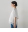 裾レース切り替えTシャツ