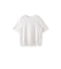 裾レース切り替えTシャツ