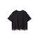 裾レース切り替えTシャツ