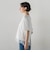 【大きいサイズ】裾レース切り替えTシャツ