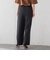 【SETUP対応】”Light & Soft Suede” ワイドパンツ