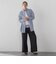 【SETUP対応】”Light & Soft Suede” ワイドパンツ