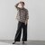 【SETUP対応】”Light & Soft Suede” ワイドパンツ