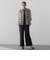 【SETUP対応】”Light & Soft Suede” ワイドパンツ
