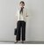 【SETUP対応】”Light & Soft Suede” ワイドパンツ