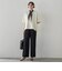 【SETUP対応】”Light & Soft Suede” ワイドパンツ