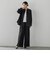 【SETUP対応】”Light & Soft Suede” ワイドパンツ