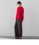 【SETUP対応】”Light & Soft Suede” ワイドパンツ