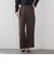 【SETUP対応】”Light & Soft Suede” ワイドパンツ