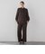 【SETUP対応】”Light & Soft Suede” ワイドパンツ