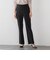【すらっと美脚パンツ】フレアーストレートパンツ