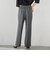 【すらっと美脚パンツ】フレアーストレートパンツ