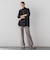 【選べるSETUP/すらっと美脚パンツ】ピクシエスタセミフレアパンツ