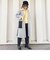 【ボディラインを拾わない】楽々スラックスタックハイウエストパンツ《手洗い可能》