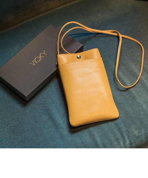 リサイクルレザー】ショルダーポーチ｜ビッキーの通販｜&mall（アンド