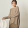 裾カーブシャギーニット≪手洗い可能≫