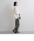 サイドラインスリットパンツ≪手洗い可能≫