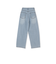 サイドシームデニムパンツ≪手洗い可能≫