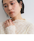 花柄ジャガードレーストップス≪手洗い可能≫