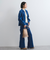 バックスリットデニムパンツ≪手洗い可能≫