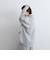 スリットスリーブチェックシャツブラウス≪手洗い可能≫