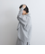 スリットスリーブチェックシャツブラウス≪手洗い可能≫