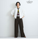 ヘザーツイルWウエストルーズパンツ≪手洗い可能≫