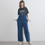 ライトオンスデニムサロペットパンツ≪手洗い可能≫