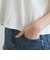 ケミカルデニムフレアパンツ≪洗濯機で洗える≫
