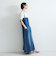 ライトオンスデニムサロペットスカート≪手洗い可能≫