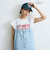 ライトオンスデニムサロペットスカート≪手洗い可能≫