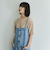 ライトオンスデニムサロペットスカート≪手洗い可能≫