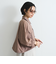 リネンライクワッシャージャケット≪手洗い可能≫