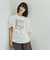 配色フォトプリントTシャツ≪手洗い可能≫