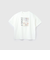 配色フォトプリントTシャツ≪手洗い可能≫