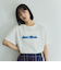 さがら刺繍ロゴTシャツ≪洗濯機で洗える≫