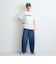 さがら刺繍ロゴTシャツ≪洗濯機で洗える≫