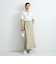 リネンライクタックスカート≪セットアップ対応/手洗い可能≫