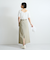 リネンライクタックスカート≪セットアップ対応/手洗い可能≫