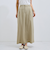 リネンライクタックスカート≪セットアップ対応/手洗い可能≫