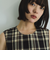 カラミチェックプルブラウス≪手洗い可能≫