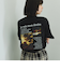 バックプリントオーバーサイズTシャツ≪手洗い可能≫