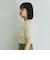 カットリブハイショクステッチTシャツ≪手洗い可能≫