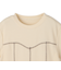 カットリブハイショクステッチTシャツ≪手洗い可能≫